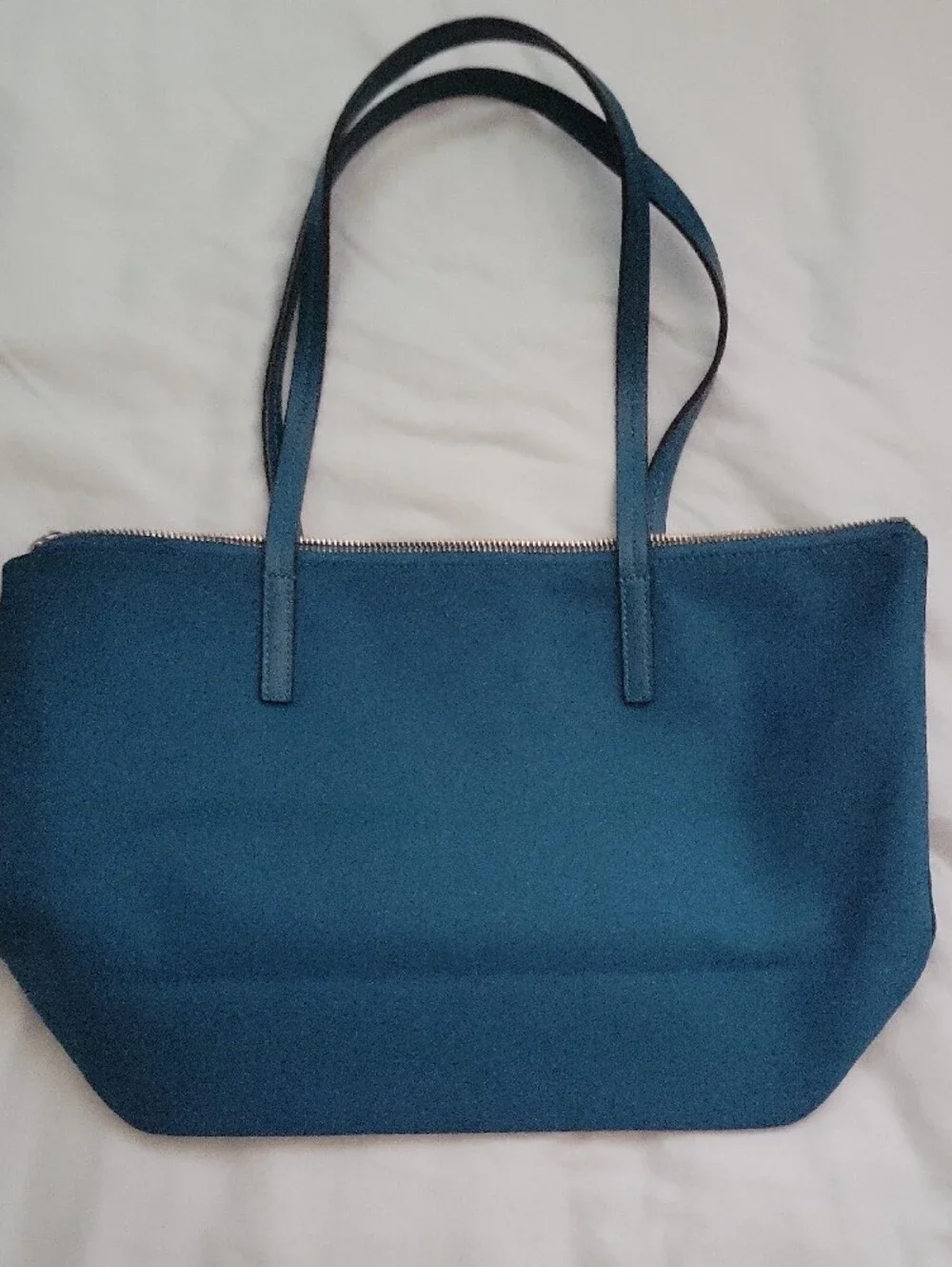 Kate Spade Hayden Deep Teal  Nylon zip-top tote - Picture 3 of 10